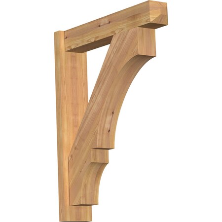 Ekena Millwork Balboa Craftsman Smooth Outlooker, Western Red Cedar, 5 1/2"W x 26"D x 32"H OUT06X26X32BOA04SWR